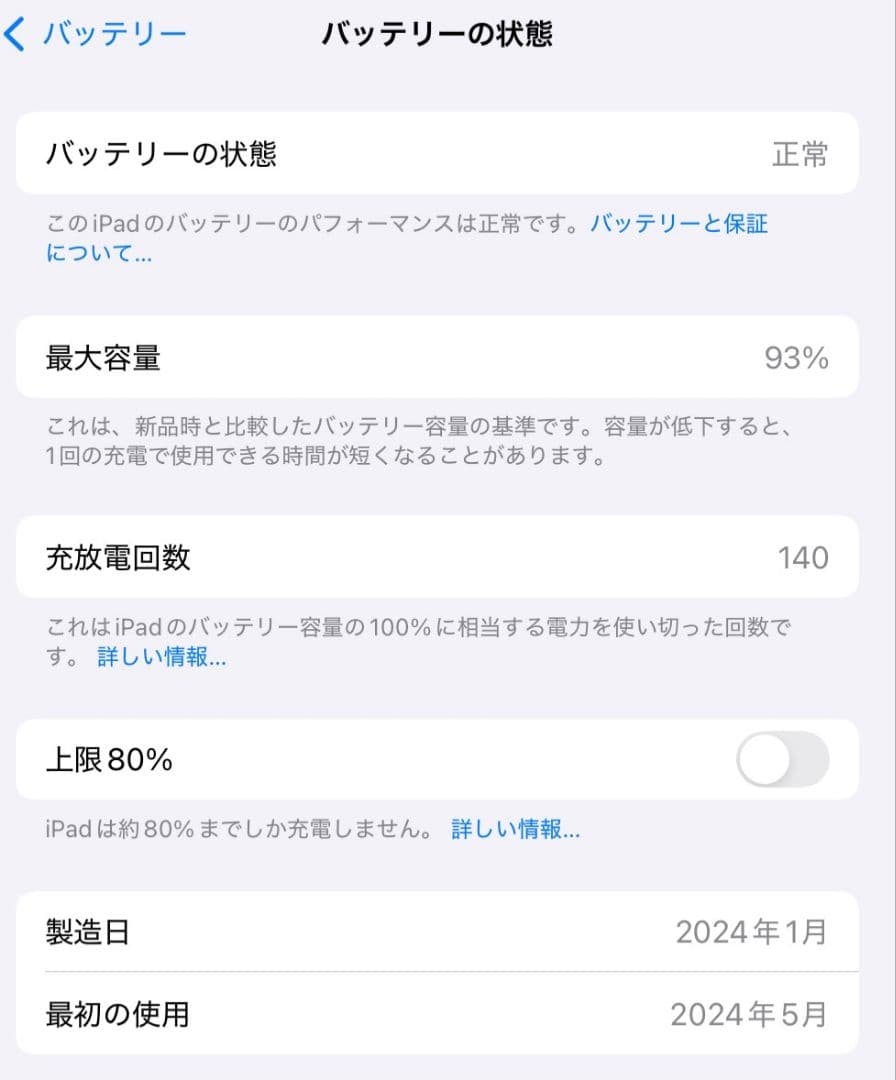 iPad Air m2 128GB Wi-Fiモデル 11インチ