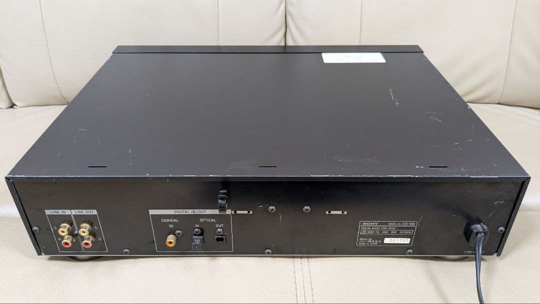SONY DATデジタルオーディオテープデッキ DTC-690　ジャンク