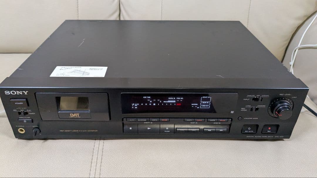 SONY DATデジタルオーディオテープデッキ DTC-690　ジャンク