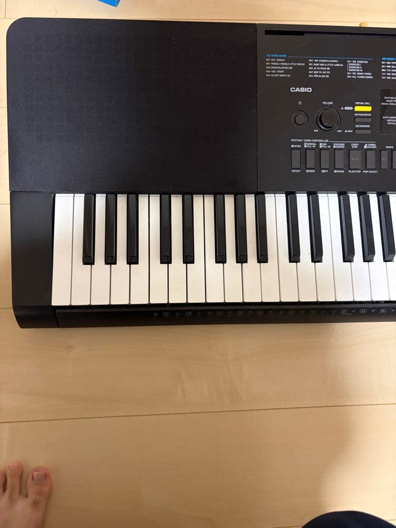 CASIO WK-245 電子キーボード 76鍵盤