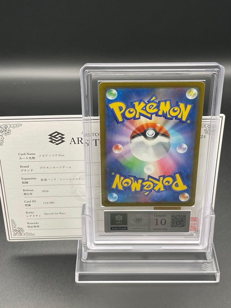 ARS10 メガゲッコウガex SAR ニンジャスピナー