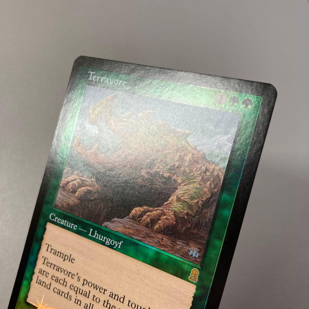 MTG ODY 土を食うもの 英語版 FOIL 1枚