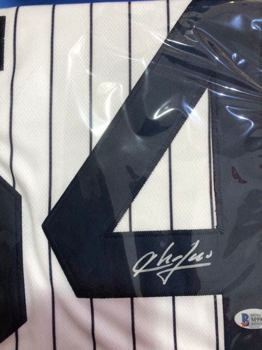 【SALE】MLBアロルディス・チャップマン直筆サイン入りユニフォーム