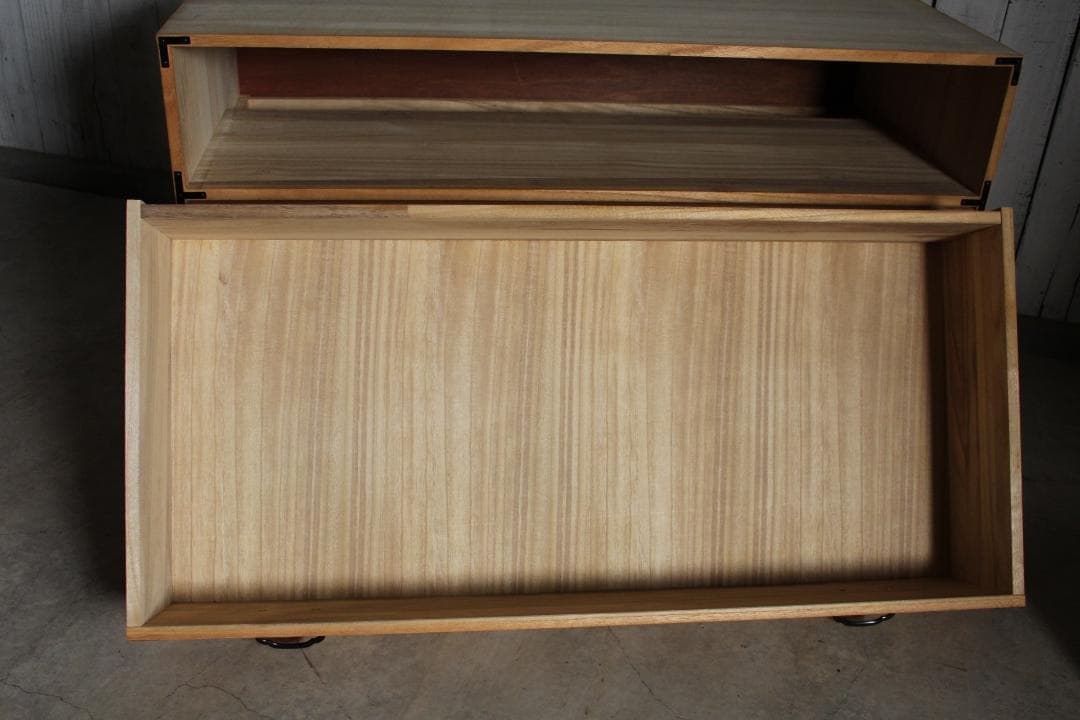 桐タンス　引き出し3段　着物箪笥　タンス　収納　古家具　古民家　時代家具