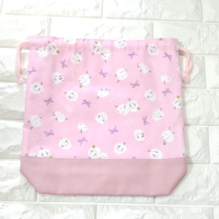 通園 通学 3点セット 小さな シマエナガ リボン ピンク　＃n1841