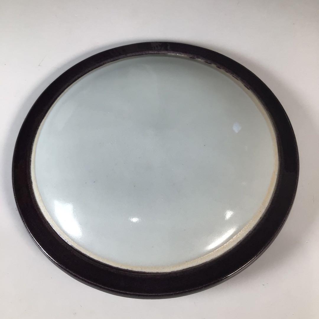 Ｎ３９３　水指　『九谷焼』『森澤昭三造』『釉彩水指』　共箱　茶道具