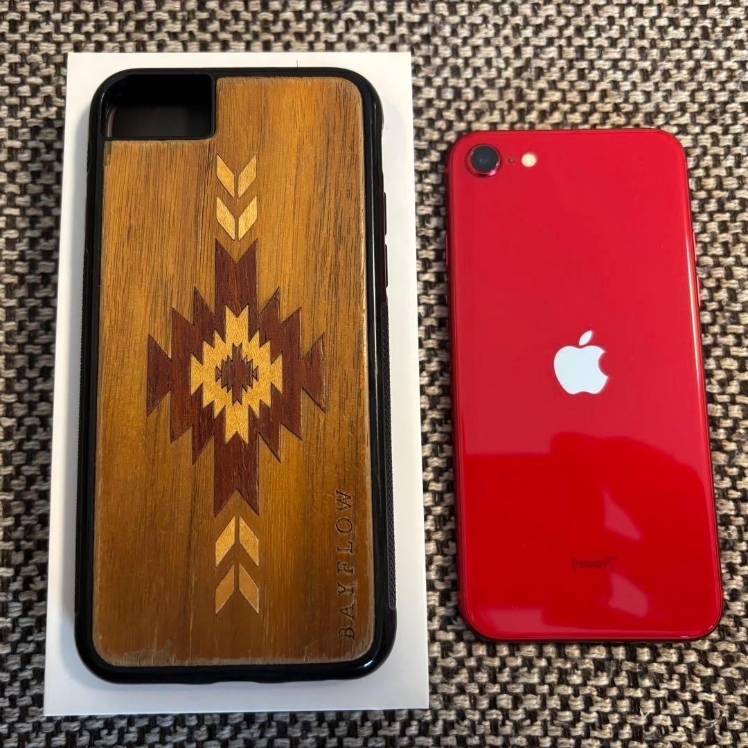 iPhone SE第2世代 (SE2)レッド128GB ホームボタン