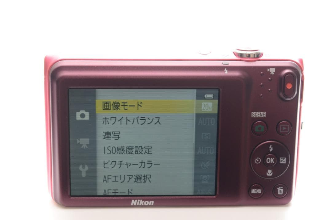 Nikon COOLPIX S3500 ピンク コンパクトデジタルカメラ 箱付
