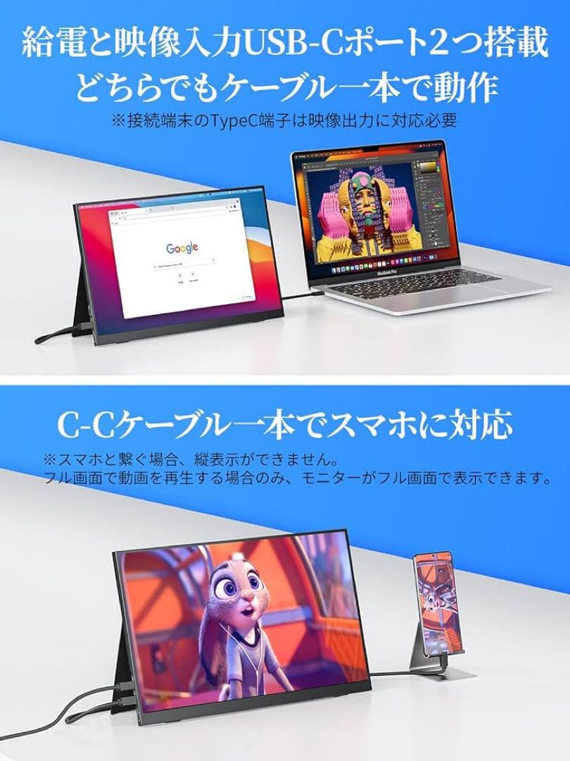 cocopar 15.6 モニター
