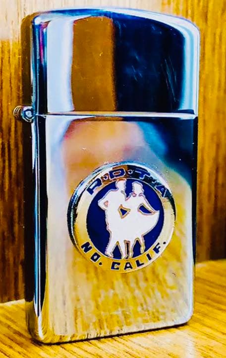 ♠︎ジャック&♥︎ベティJack\"&\"Bettyロカビリーエナメル七宝zippo®︎