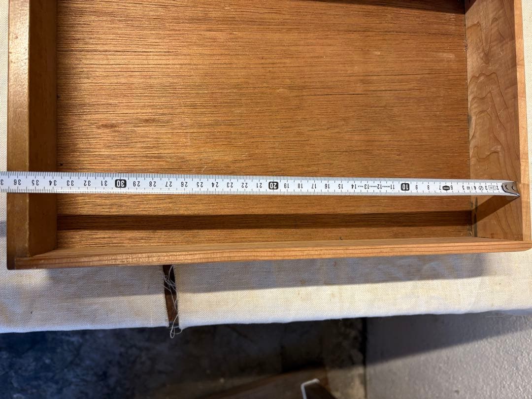 小引き出し　2杯引き出し　古道具　古家具　昭和レトロ