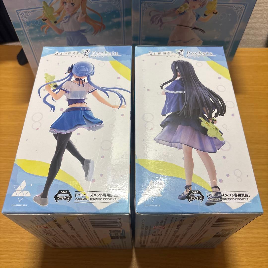 SummerPockets Luminasta 4体セット しろは 蒼 鴎 紬