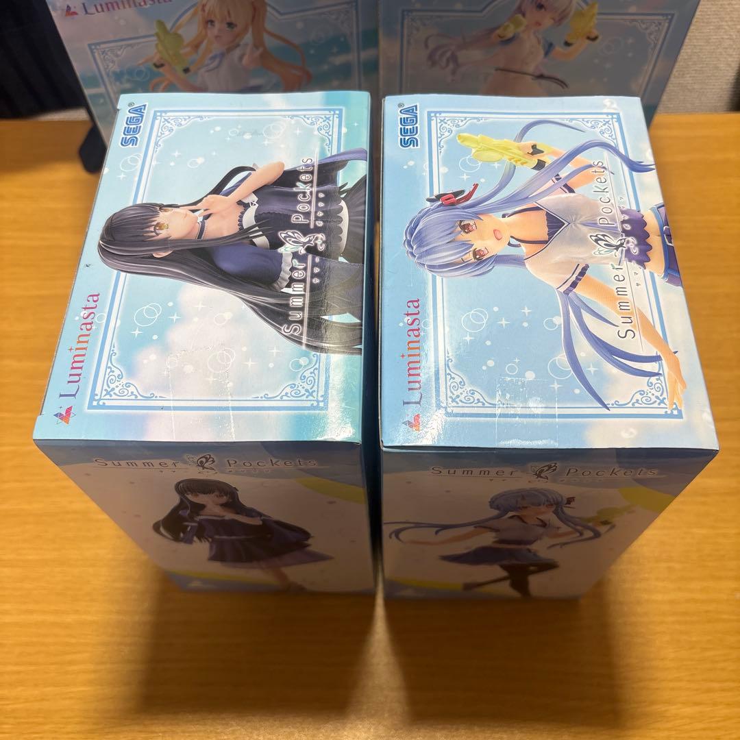 SummerPockets Luminasta 4体セット しろは 蒼 鴎 紬