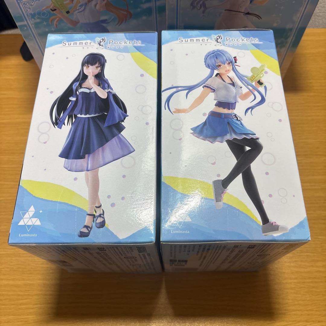 SummerPockets Luminasta 4体セット しろは 蒼 鴎 紬