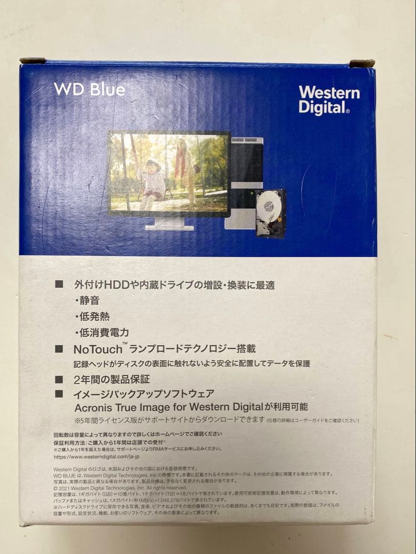 Western Digital WD Blue 3.5インチ HDD