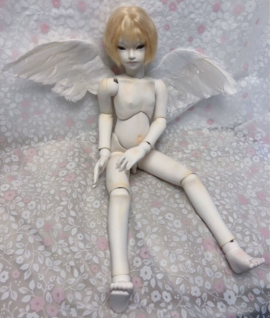 国内作家様作『天使』生き人形 創作人形 球体関節人形*・゜60㎝