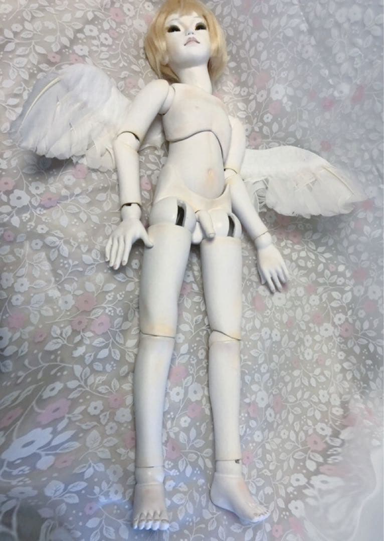 国内作家様作『天使』生き人形 創作人形 球体関節人形*・゜60㎝