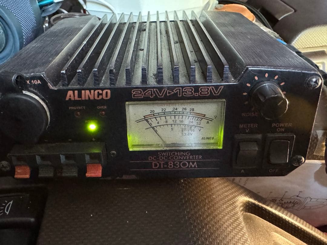 限界値下げ　ALINCO DT-830M DC-DCコンバーター