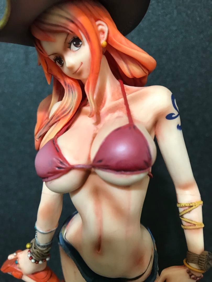 ワンピース ナミ フィギュア リペイント