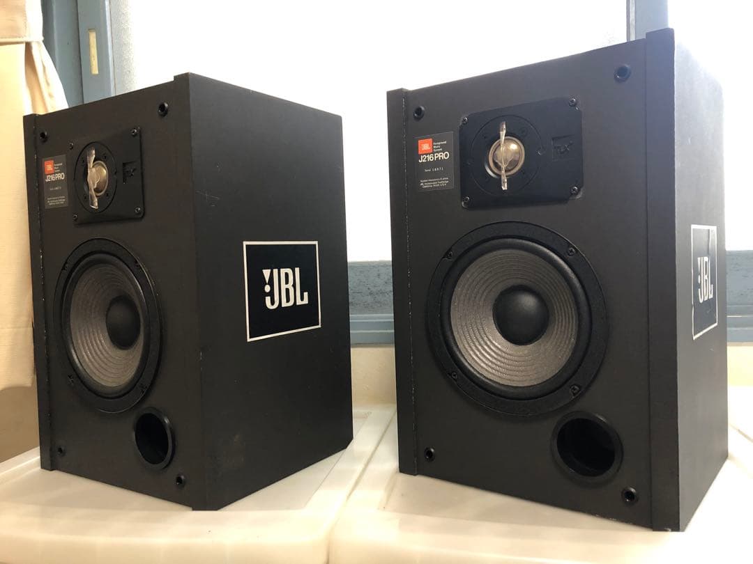 【リファイン済・名機】JBL J216Pro ペア 整備品　一部注意箇所有り