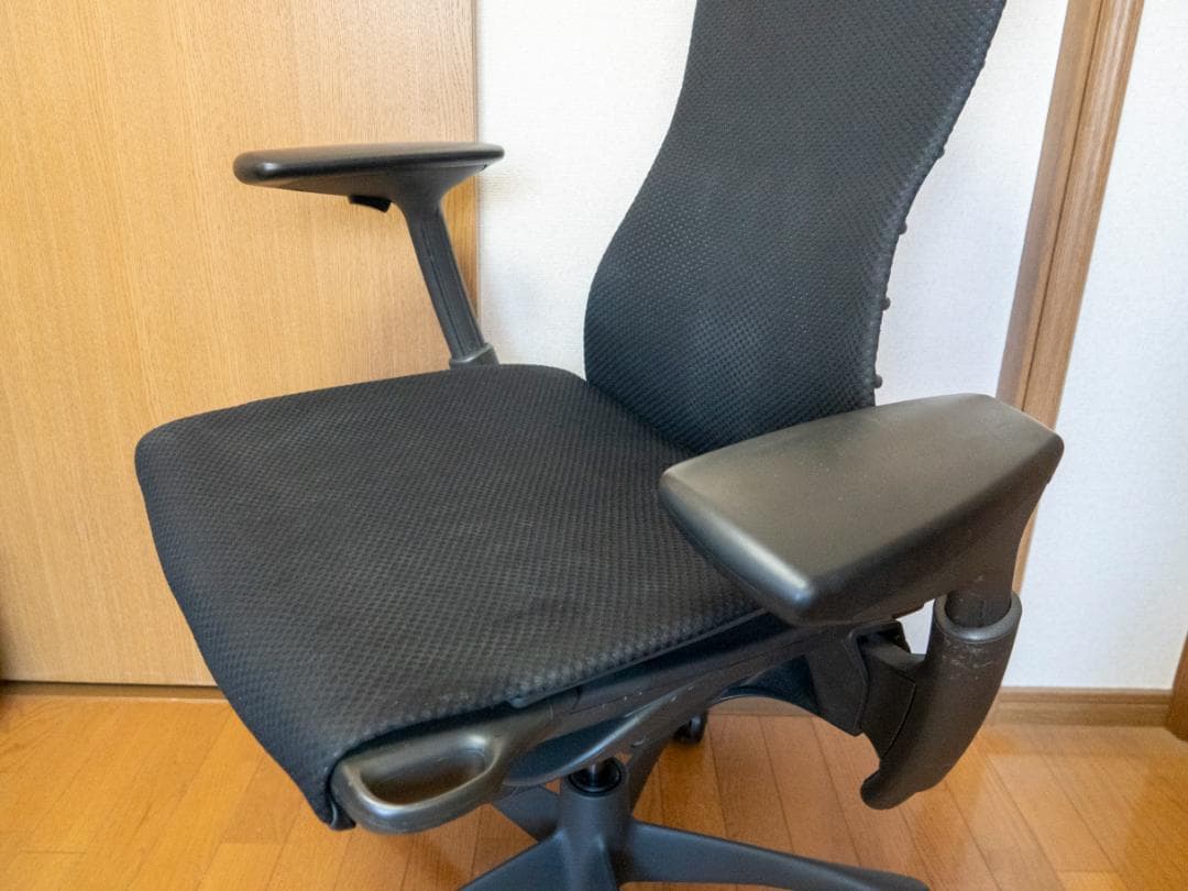 【ジャンク】Herman Miller エンボディチェア ブラック