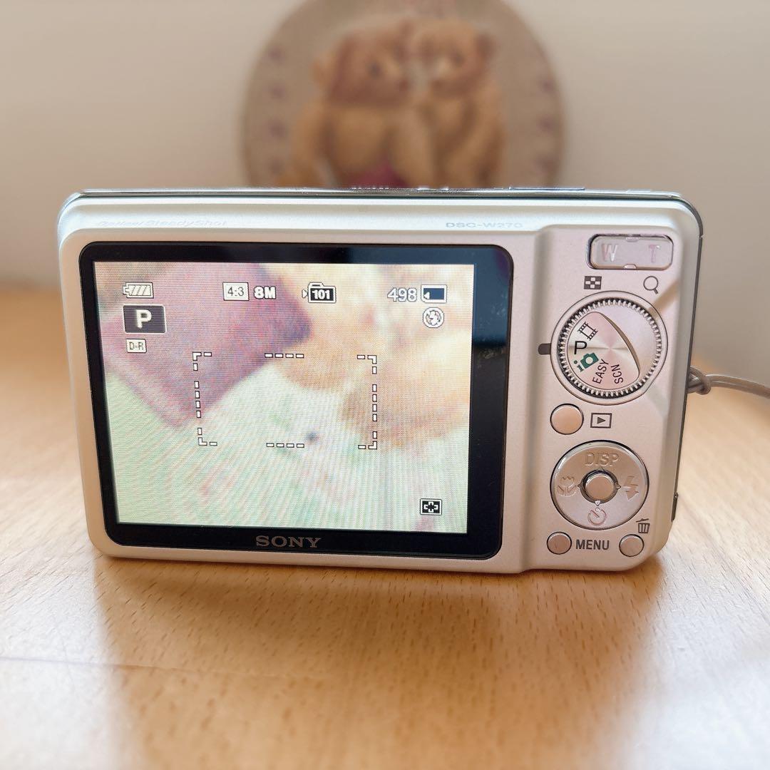 SONY Cyber-shot DSC-W270 ソニー コンデジ