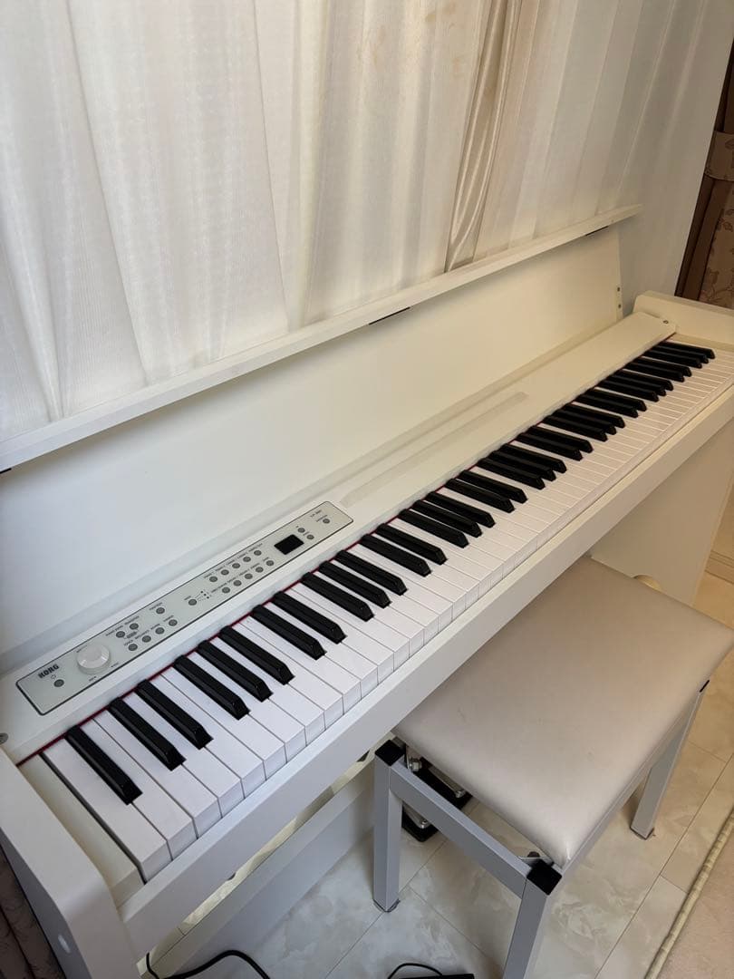 日本製KORGコルグ電子ピアノ 椅子付き 埼玉県引き取り