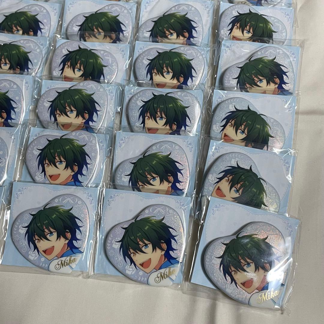 新品未開封 影片みか 誓約ハート缶バッジ まとめ あんスタ