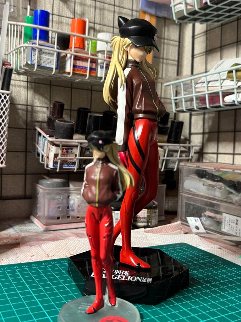 アスカラングレージャージ&帽子ver.リペイントフィギュア2体セット