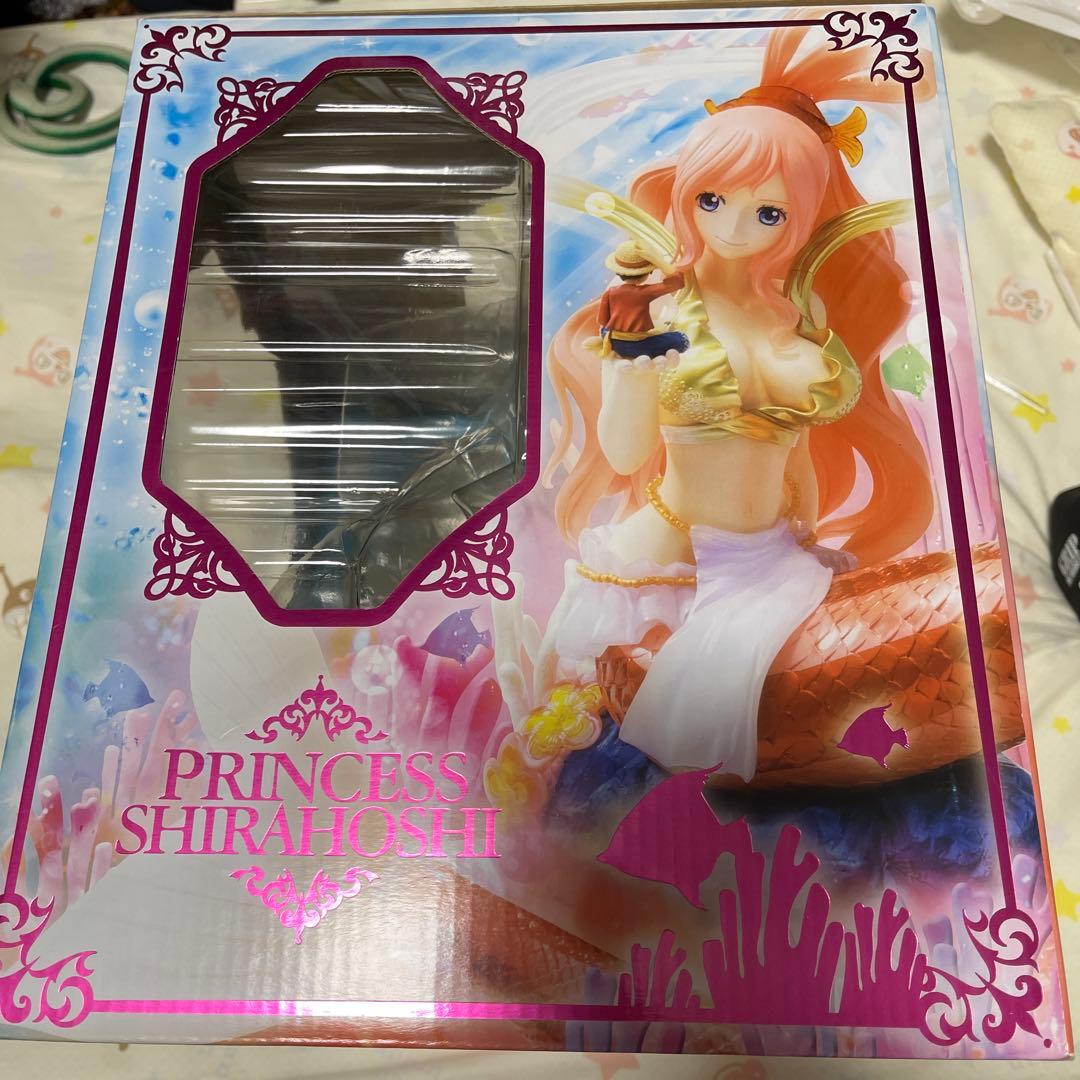 ワンピース しらほし姫　POPフィギュア ルフィ付き　箱あり