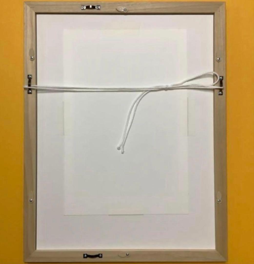 絵画・額縁・版画・津田耕・Piano・シルクスクリーン・美術品・インテリア・雑貨