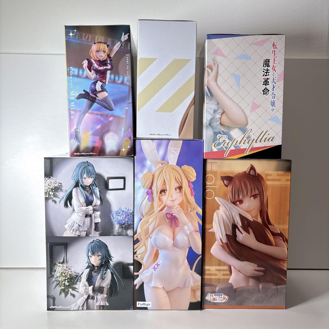 未開封 美少女フィギュア プライズ 6体セット 星宮六喰 ホロ SHY アニメ