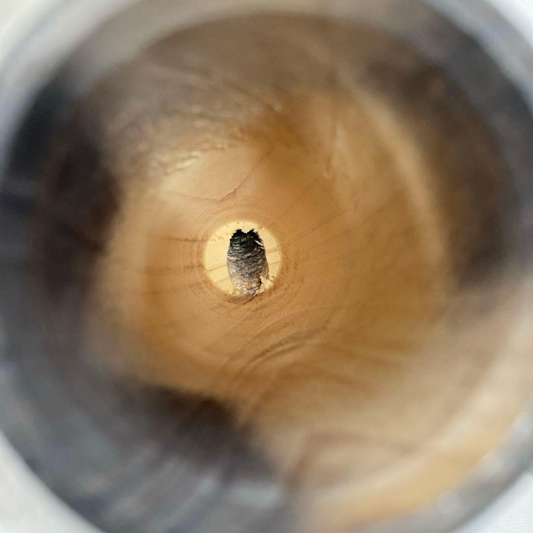 1757N9パ 未使用 ドイツ KWO 煙出し人形 木製 高さ約24.5cm