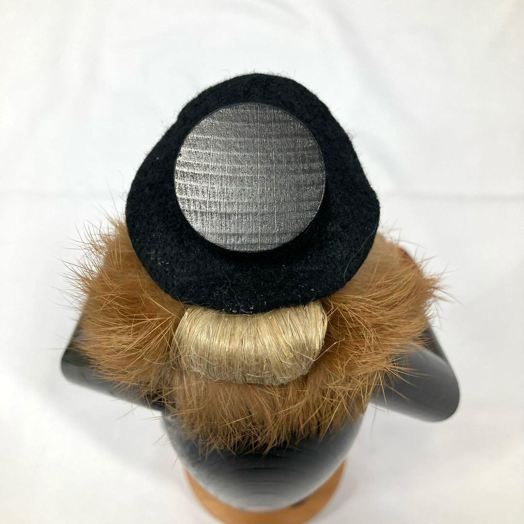 1757N9パ 未使用 ドイツ KWO 煙出し人形 木製 高さ約24.5cm