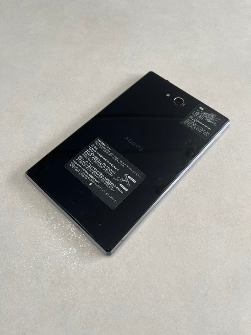 【タブレット】Android docomo SH-05G ブラック