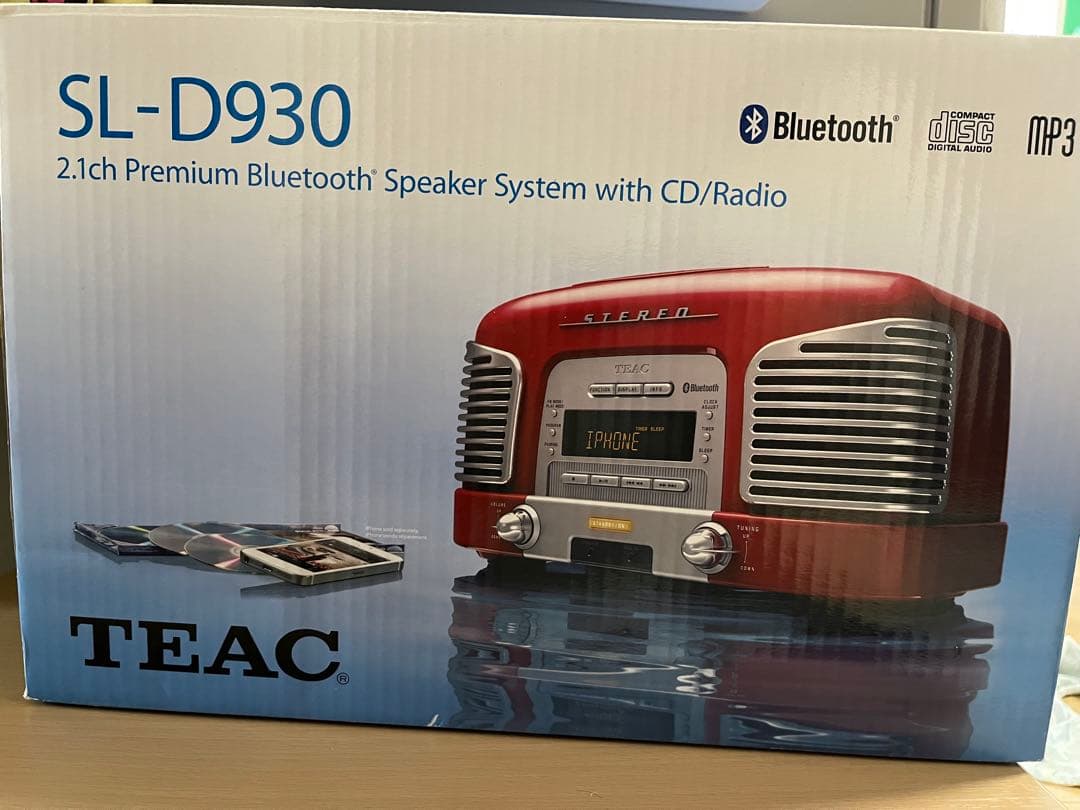 【ジャンク品CD不可】TEAC SL-D930 BluetoothCDプレーヤー