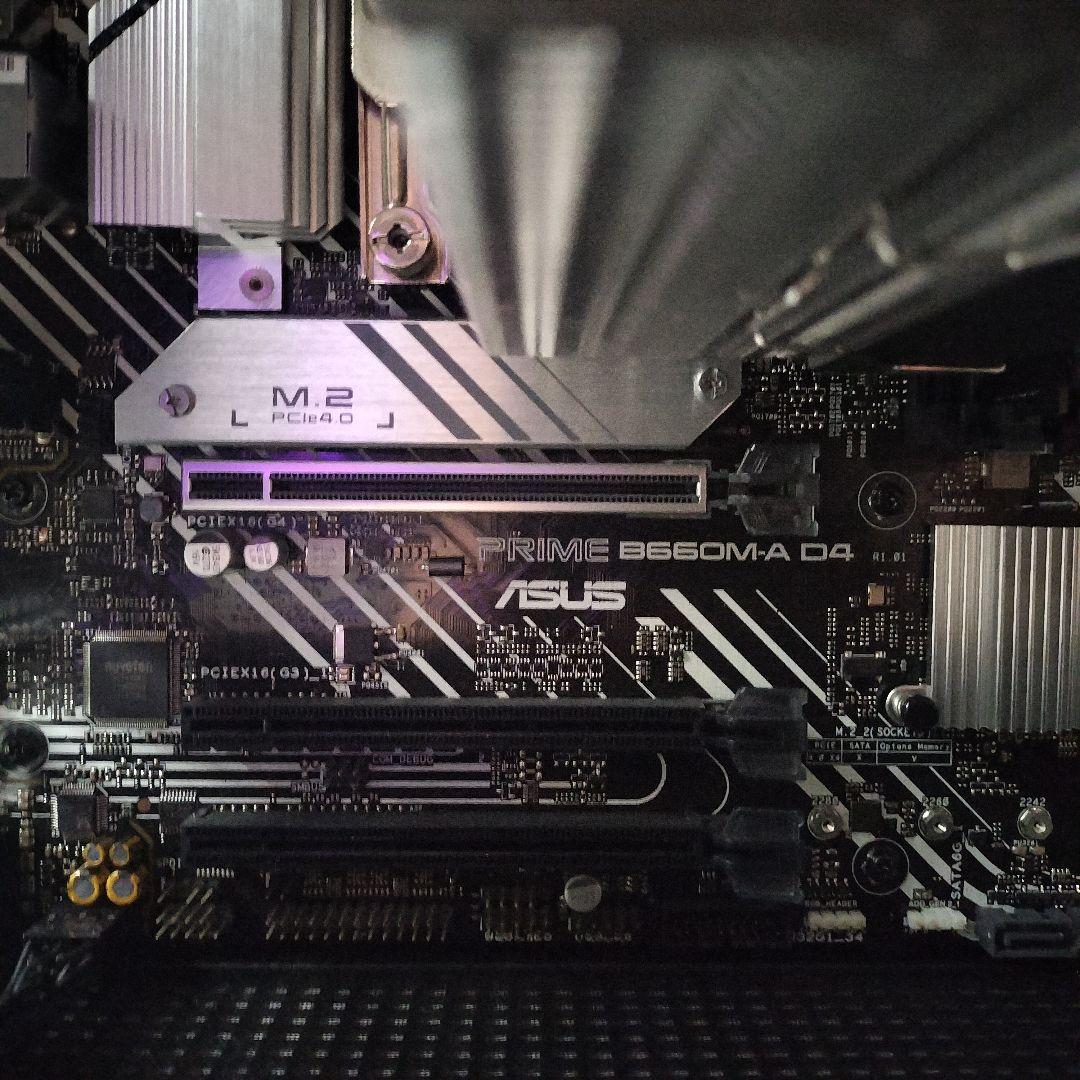 ASUS B660M-A d4 i5-12400f DDR4 16GB セット