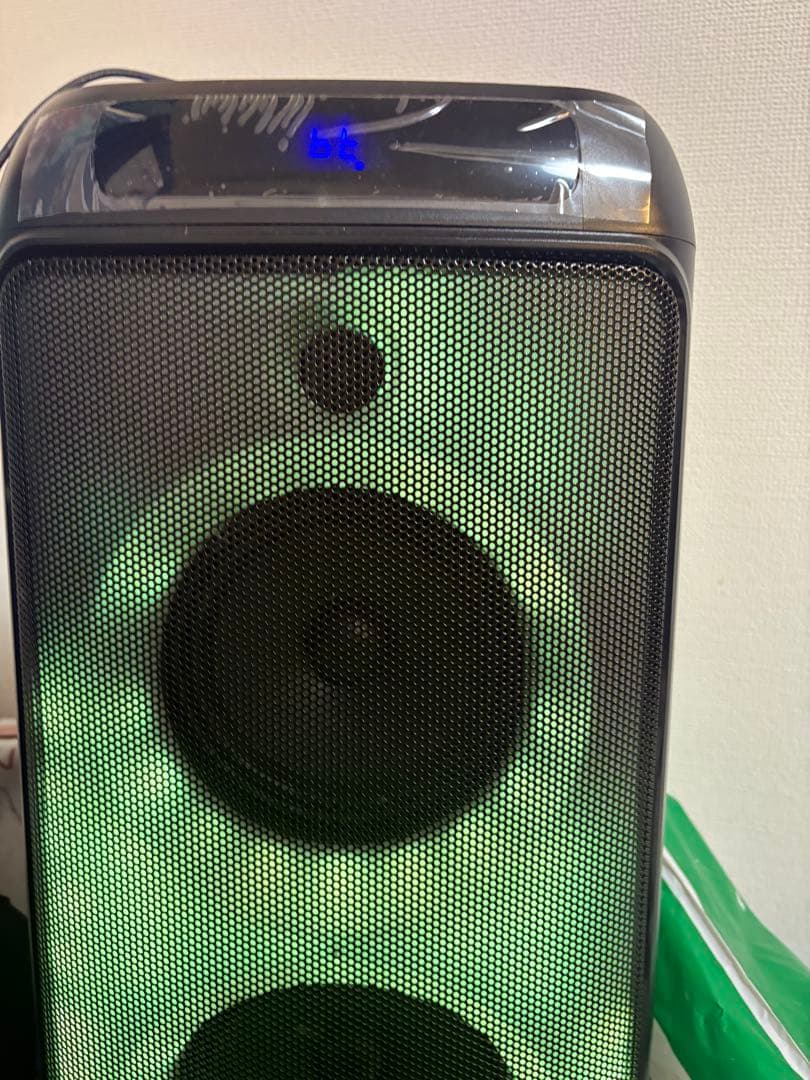 GRAV ポータブルLEDスピーカー GRV-PS70WA-BK