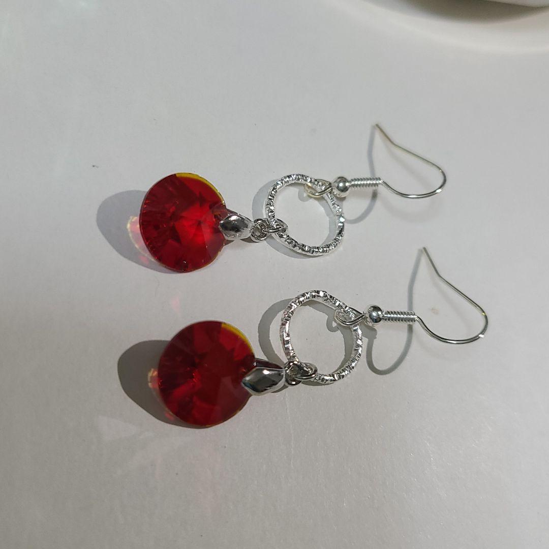 ハンドメイドピアス1637