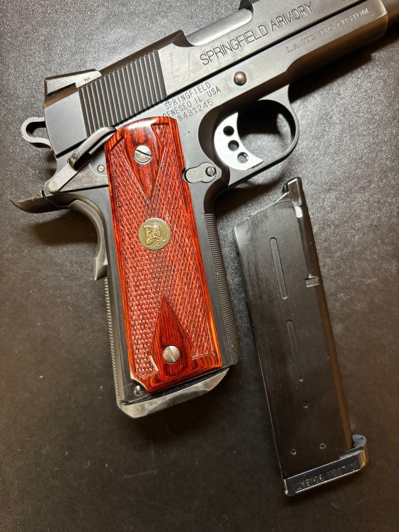 WA L.A.ヴィッカーズ・カスタム/ リアルスチール ケース ウッドグリップ