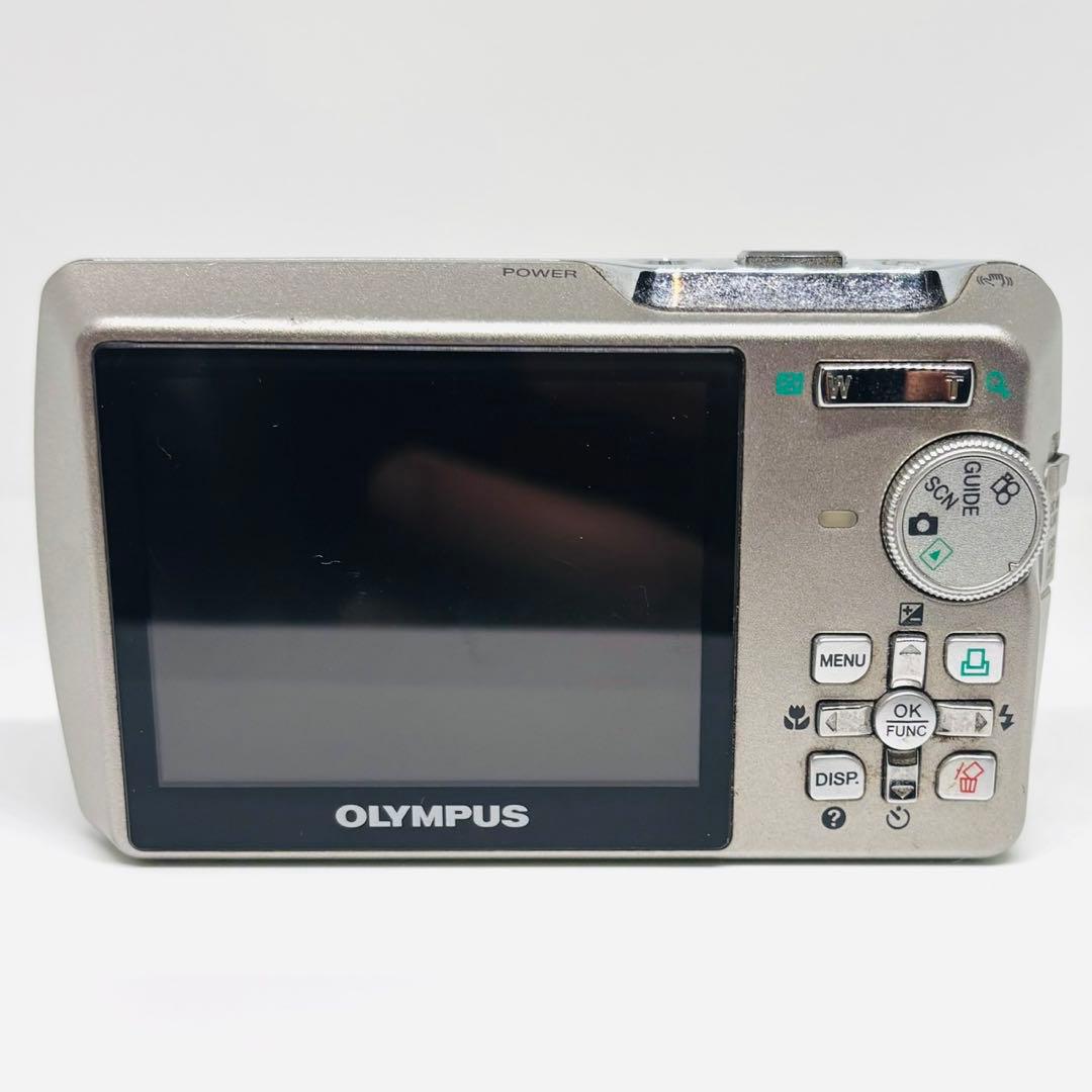 OLYMPUS μ750 シルバー デジカメ コンデジ
