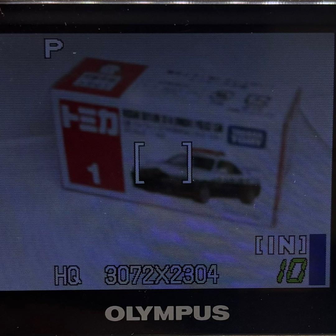 OLYMPUS μ750 シルバー デジカメ コンデジ