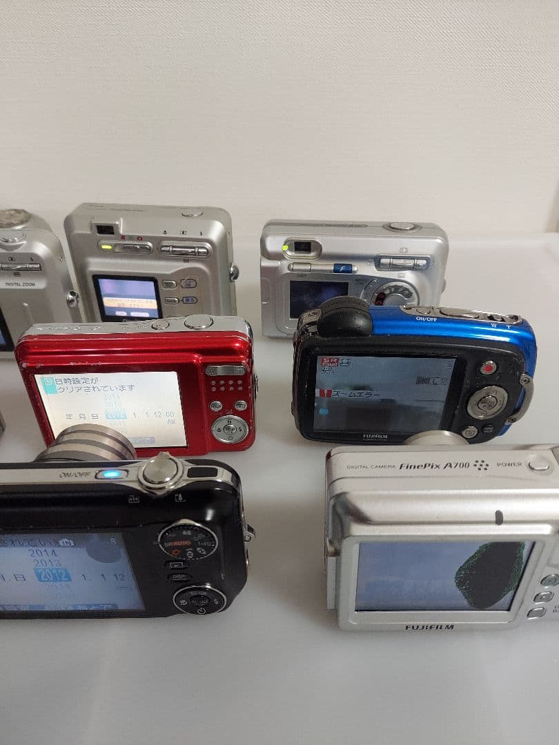 デジタルカメラ 10台 ジャンク まとめ売り FUJIFILM　デジカメ