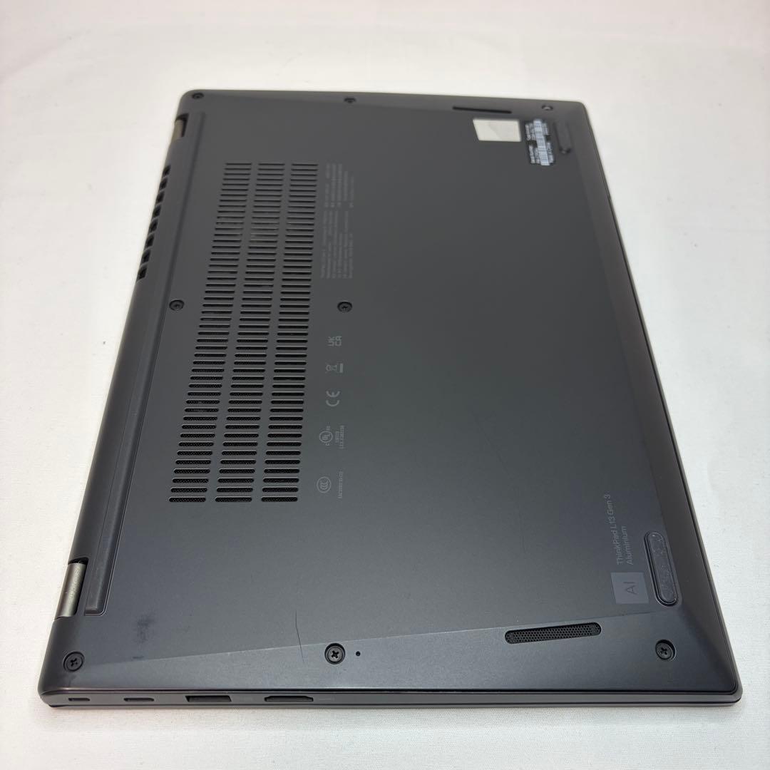 美品 ThinkPad L13 Gen3 第12世代 i7 16GB 13.3型