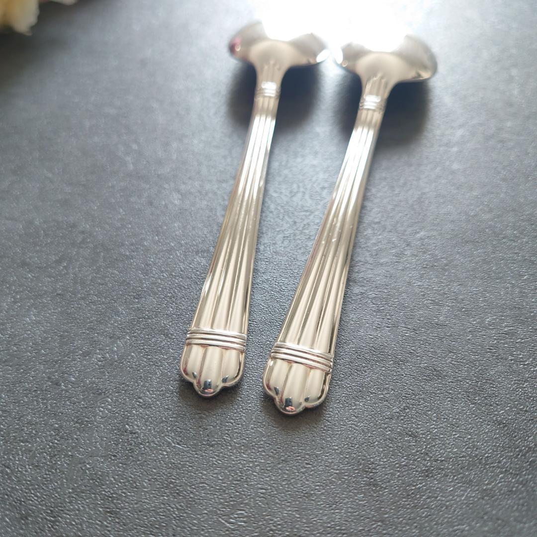 美品 クリストフル アリア コーヒースプーン 2点