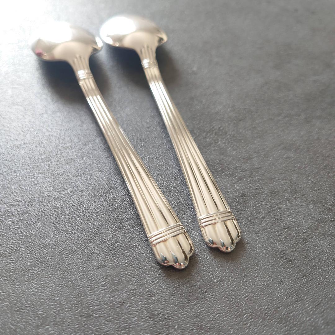 美品 クリストフル アリア コーヒースプーン 2点