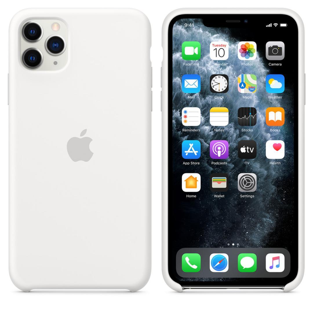 新品未開封Apple iPhone 11 Pro Maxシリコンケース ホワイト