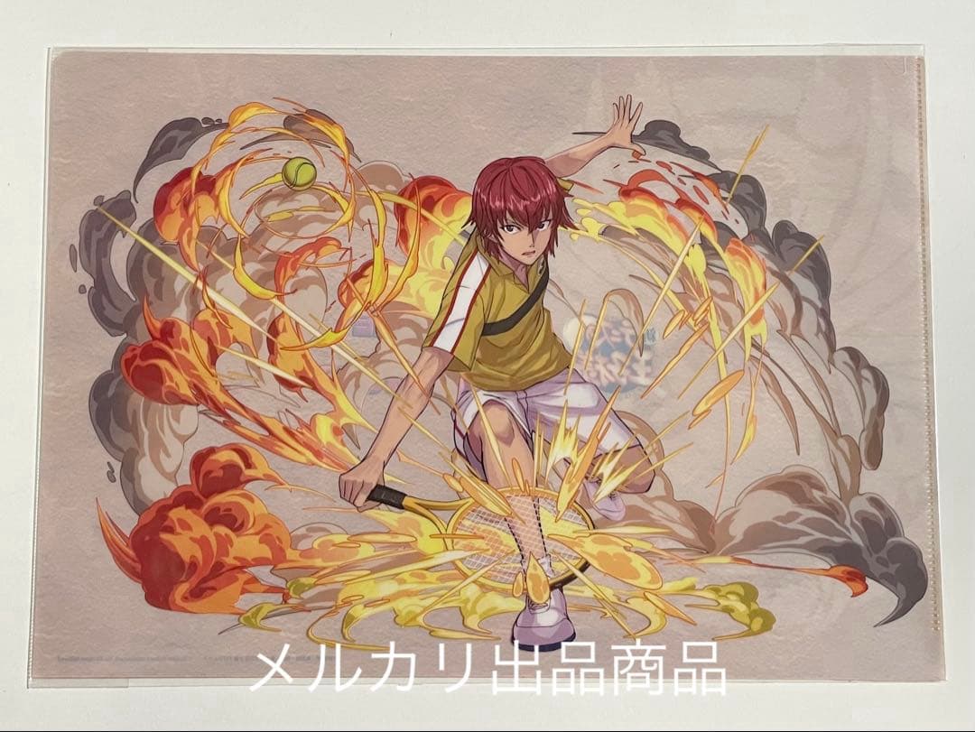 テニスの王子様 クリアファイル 大原画展 イヤホン 立海 幸村 真田 仁王 丸井