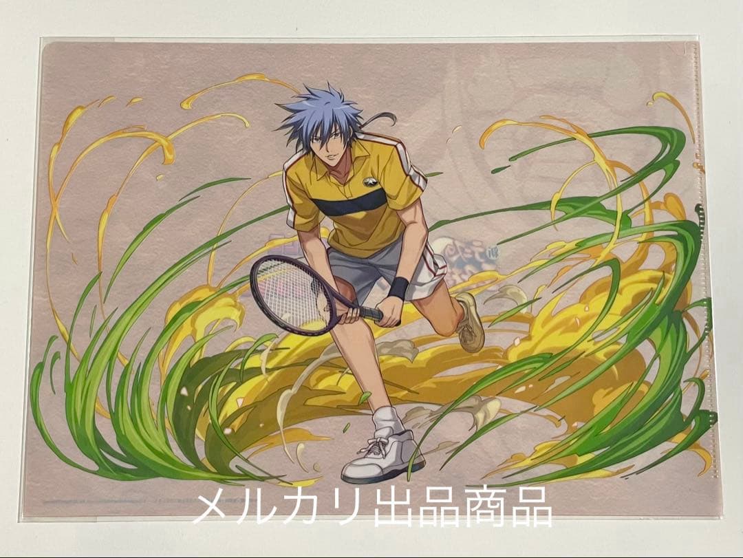 テニスの王子様 クリアファイル 大原画展 イヤホン 立海 幸村 真田 仁王 丸井
