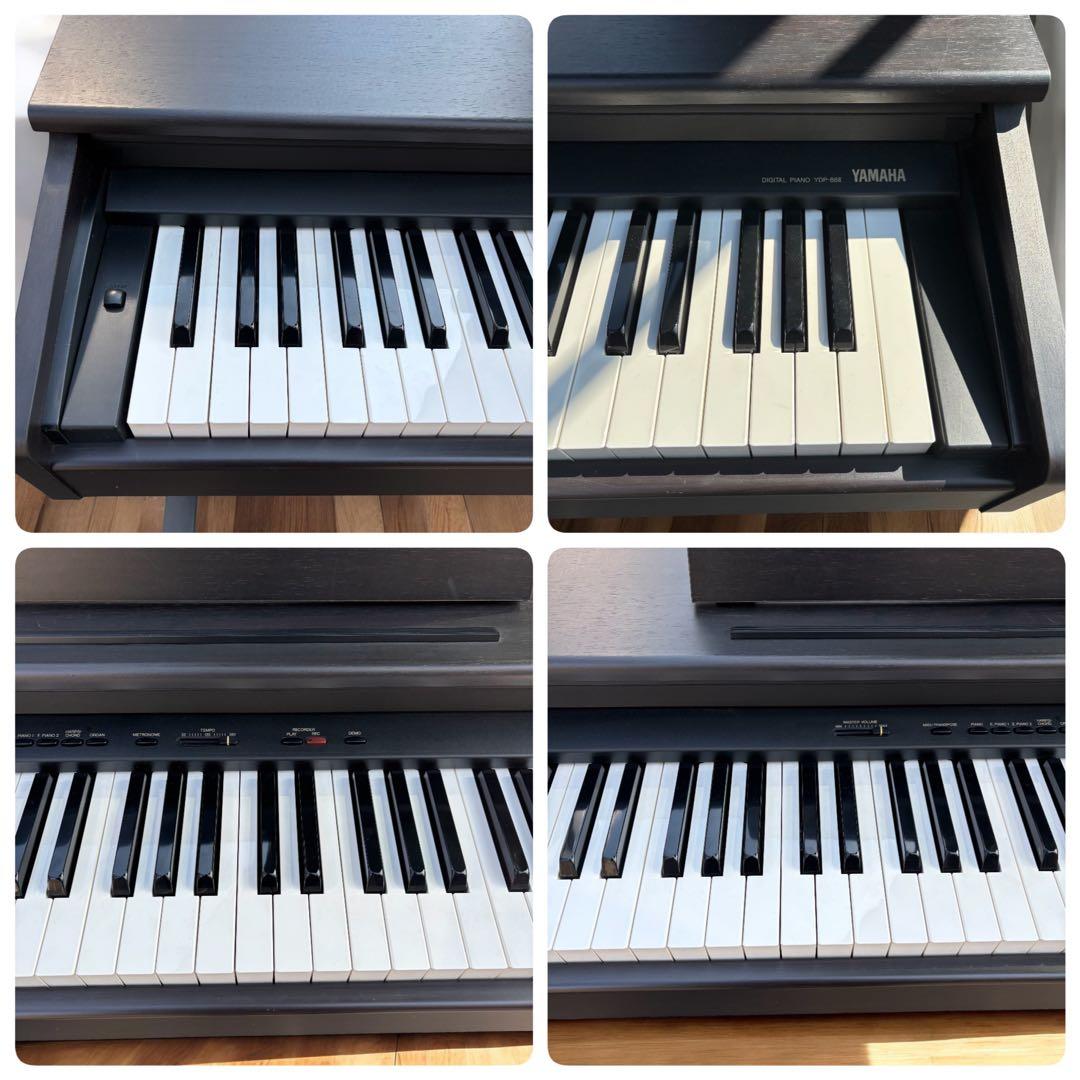 【関西無料配送】ヤマハ 電子ピアノ YDP-88Ⅱ 88鍵 美品 ダークブラウン